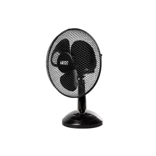 TOO FAND-30-201-B FJORD fekete, 30 cm, sebességfokozat száma:3, 45 W, asztali ventilátor