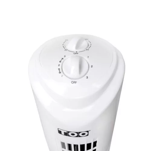TOO FANT-82-102-W-T fehér, sebességfokozat száma:3, 45 W, oszlopventilátor