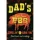 PF Dad's BBQ 20x30 cm-es retro dekor fémtábla