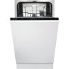 Gorenje GV520E15 fehér, programok száma: 5, keskeny beépíthető, 9 terítékes mosogatógép 