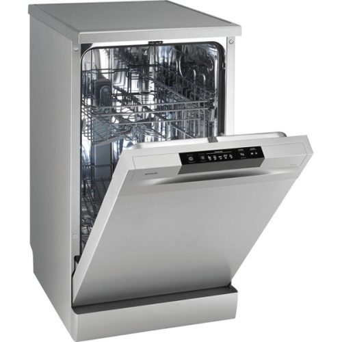 Gorenje GS520E15S inox, programok száma: 5, keskeny szabadonálló, 9 terítékes mosogatógép 