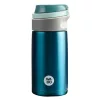 Wabo acél fedeles 350ml kék termosz