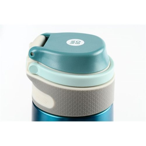 Wabo acél fedeles 350ml kék termosz