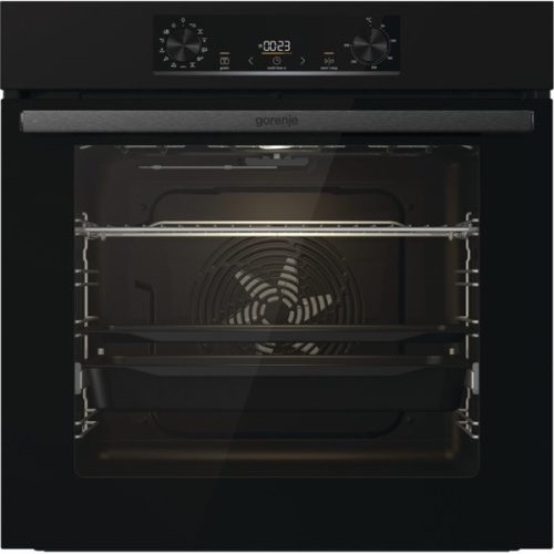 Gorenje BOS6737E06B fekete, beépíthető, sütőtér: 77L, grill, légkeverés, hidrolitikus, sütő