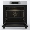 Gorenje BO6735E02X inox, beépíthető, sütőtér: 77L, grill, légkeverés, hidrolitikus, sütő