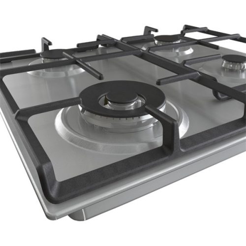 Gorenje GW641EX inox, beépíthető, gáz, főzőzóna: 3 +1 wok égőfej, beépíthető méret: 56cm, főzőlap