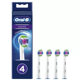   Oral-B EB18-4 3D White fehér 4 db-os elektromos fogkefe pótfej szett