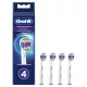 Oral-B EB18-4 3D White fehér 4 db-os elektromos fogkefe pótfej szett