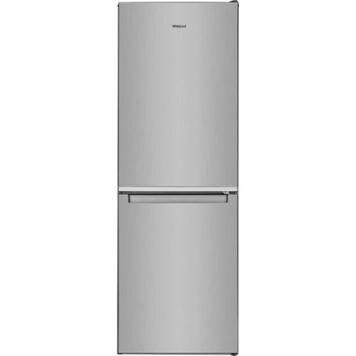 Whirlpool W5 721E OX 2 inox, alulfagyasztós, Hűtő:197L, Fagyasztó:111L, hűtőszekrény