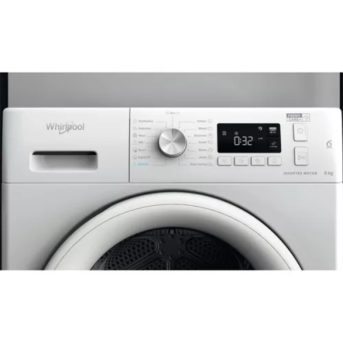 Whirlpool FFT M11 8X3 EE fehér, 8 kg, hőszivattyús, szárítógép