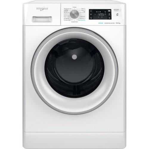 Whirlpool FFWDB 964369 SV EE fehér, elöltöltős, max.1400ford., 9 kg/6 kg, mosó-szárítógép