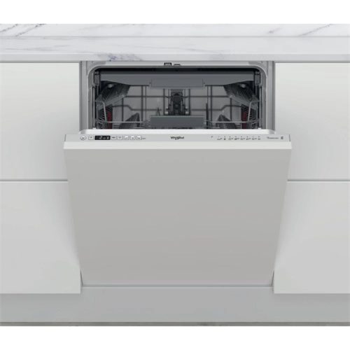 Whirlpool WIC 3C33 PFE ezüst, programok száma: 8, beépíthető, 14 terítékes mosogatógép 
