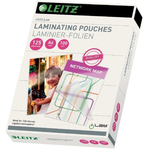 Leitz iLam Standard A6 125 mikron 100db/csomag meleglamináló-fólia