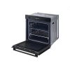Samsung NV7B41301AK/U3 fekete, beépíthető, sütőtér: 76L, grill, légkeverés, pirolitikus, sütő