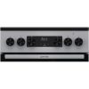 Gorenje GEC5C41SG inox, szabadonálló, kerámialapos, elektromos, főzőzóna: 4, sütő:77L, grill, tűzhely