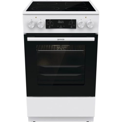 Gorenje GECS5C70WA szürke, szabadonálló, kerámialapos, elektromos, főzőzóna: 4, sütő:70L, grill, tűzhely