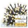 Emos D1AN01 10m 100LED IP44 melegfehér-hidegfehér/id CNT - fényfüzér