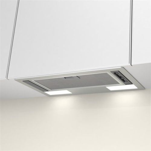 Gorenje BHI611ES inox, aláépíthető, álkürtős, méret:53,4 cm, zajszint:67 dB, páraelszívó