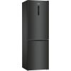 Gorenje NRK619EABXL4 fekete, alulfagyasztós, Hűtő:204L, Fagyasztó:96L, No frost Plus hűtőszekrény