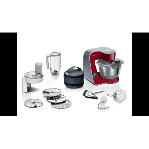 Bosch MUM5X720 1000W, 3,9L, vörös konyhai robotgép