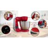 Bosch MUM5X720 1000W, 3,9L, vörös konyhai robotgép
