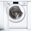 Candy CBD 485D1E/1-S fehér, elöltöltős, max.1400ford., 8 kg/5 kg, beépíthető mosó-szárítógép