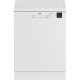 Beko DVN05320W fehér, programok száma: 5, szabadonálló, 13 terítékes mosogatógép 