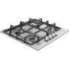Whirlpool TKRL 661 IX EU inox, beépíthető, gáz, főzőzóna: 3 +1 wok égőfej, beépíthető méret: 56cm, főzőlap