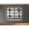 Whirlpool TKRL 661 IX EU inox, beépíthető, gáz, főzőzóna: 3 +1 wok égőfej, beépíthető méret: 56cm, főzőlap
