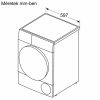 Bosch WTH85292BY fehér, 8 kg, hőszivattyús, szárítógép
