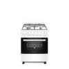 Novacook F6B40EF W fehér, szabadonálló, gáz, kombinált, főzőzóna: 4, sütő:66L, grill, tűzhely