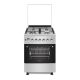 Novacook F6TS40EG-HI Exclusive Line 60 inox, szabadonálló, gáz, kombinált, főzőzóna: 4, sütő:56L, grill, tűzhely