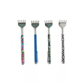   Kikkerland BS001-C 50cm mintás, multicolor teleszkópos hátvakaró