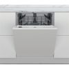 Whirlpool WI 7020 P ezüst, programok száma: 8, beépíthető, 14 terítékes mosogatógép 