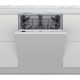 Whirlpool WI 7020 P ezüst, programok száma: 8, beépíthető, 14 terítékes mosogatógép 