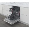 Whirlpool WI 7020 P ezüst, programok száma: 8, beépíthető, 14 terítékes mosogatógép 