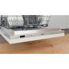 Whirlpool WI 7020 P ezüst, programok száma: 8, beépíthető, 14 terítékes mosogatógép 