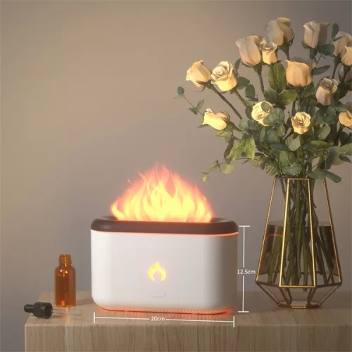 TOO HMF-AD-123-W aromaterápiás diffúzor és párásító lángeffektussal