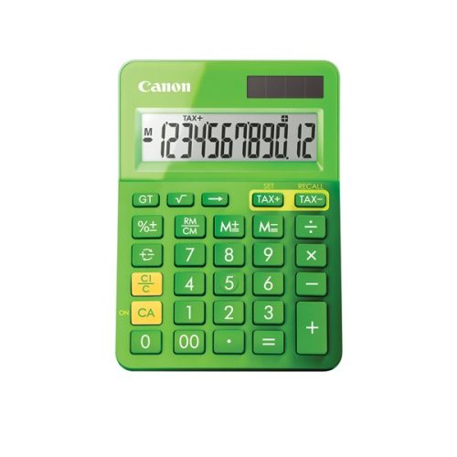 Canon LS-123K zöld asztali számológép