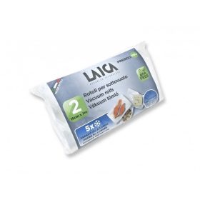   Laica VT36060 2 db légcsatornás, EXTRA erős 15 x 300 cm vákuumcsomagoló tekercs, BPA mentes vákuumfólia tömlő