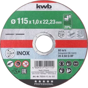   KWB 49712115 AKKU-TOP EXTRA INOX 150 x 22,23 x 1,2 mm vágótárcsa