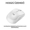 Logitech M240 Silent Bluetooth fehér egér