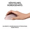 Logitech M240 Silent Bluetooth rózsaszín egér