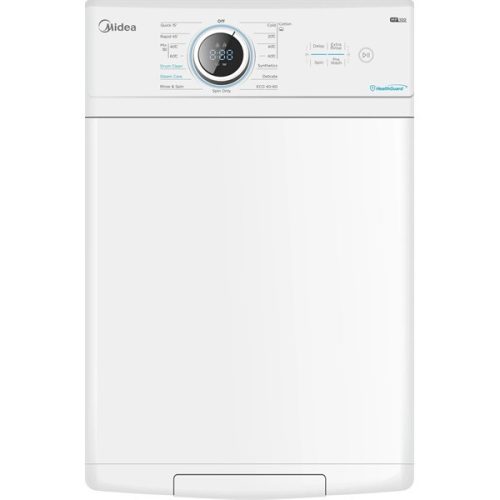 Midea MF100T70B/W-HU fehér, felültöltős, max.1200ford., 7 kg, mosógép