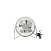 Kikkerland US143-SI-EU USB-s ezüst asztali ventilátor
