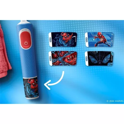 Oral-B D103 Vitality PRO Spiderman gyerek elektromos fogkefe