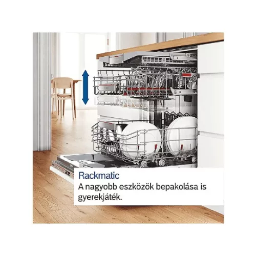 Bosch SMS4HVI00E ezüst, programok száma: 6, szabadonálló, 14 terítékes mosogatógép 