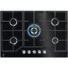 Electrolux KGG75362K fekete, beépíthető, gáz, főzőzóna: 4 +1 wok égőfej, beépíthető méret: 56cm, főzőlap