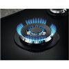 Electrolux KGG75362K fekete, beépíthető, gáz, főzőzóna: 4 +1 wok égőfej, beépíthető méret: 56cm, főzőlap