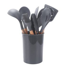   Iris KT-003-DG 11db-os sötét szürke konyhai eszköz készlet